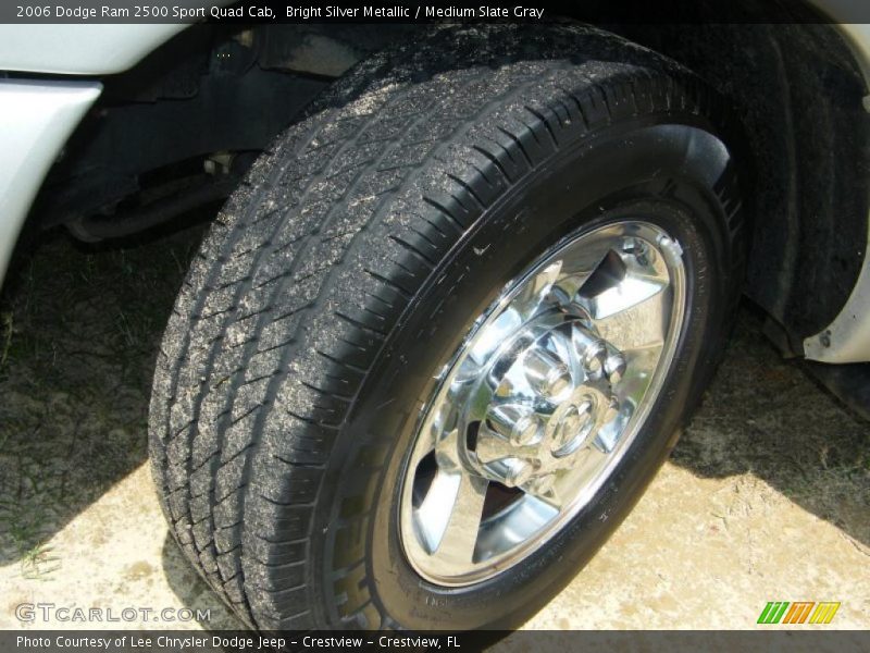Bright Silver Metallic / Medium Slate Gray 2006 Dodge Ram 2500 Sport Quad Cab