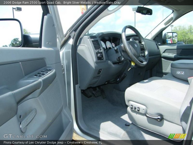 Bright Silver Metallic / Medium Slate Gray 2006 Dodge Ram 2500 Sport Quad Cab