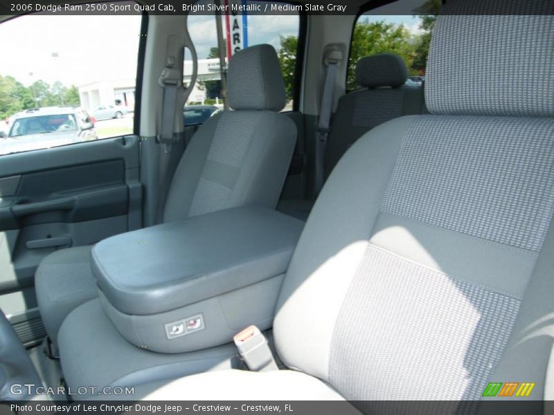Bright Silver Metallic / Medium Slate Gray 2006 Dodge Ram 2500 Sport Quad Cab