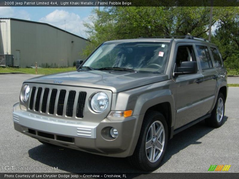Light Khaki Metallic / Pastel Pebble Beige 2008 Jeep Patriot Limited 4x4