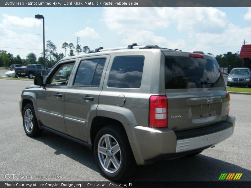 Light Khaki Metallic / Pastel Pebble Beige 2008 Jeep Patriot Limited 4x4