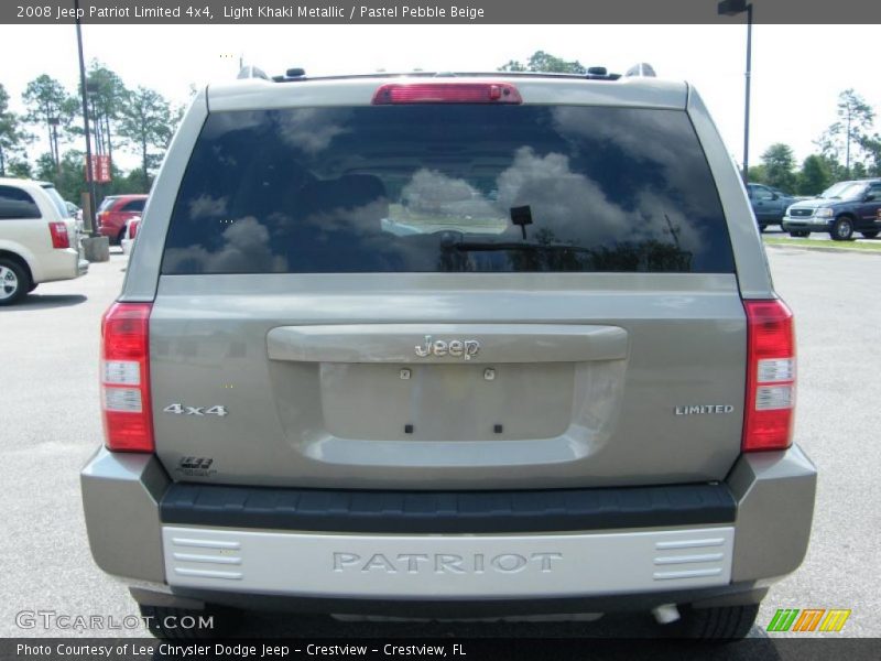 Light Khaki Metallic / Pastel Pebble Beige 2008 Jeep Patriot Limited 4x4