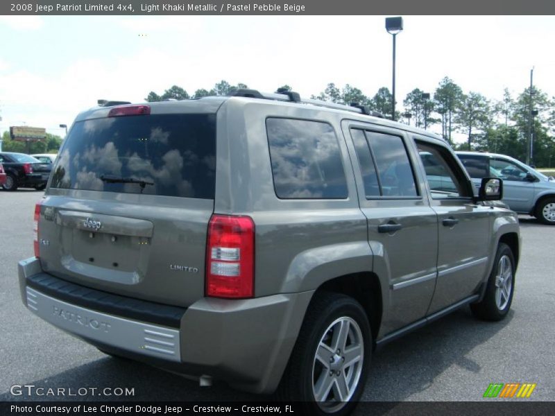 Light Khaki Metallic / Pastel Pebble Beige 2008 Jeep Patriot Limited 4x4