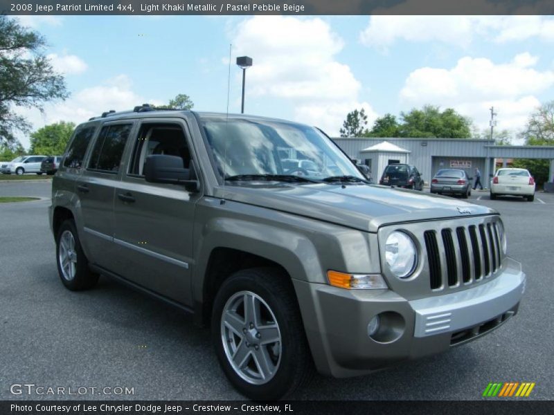 Light Khaki Metallic / Pastel Pebble Beige 2008 Jeep Patriot Limited 4x4