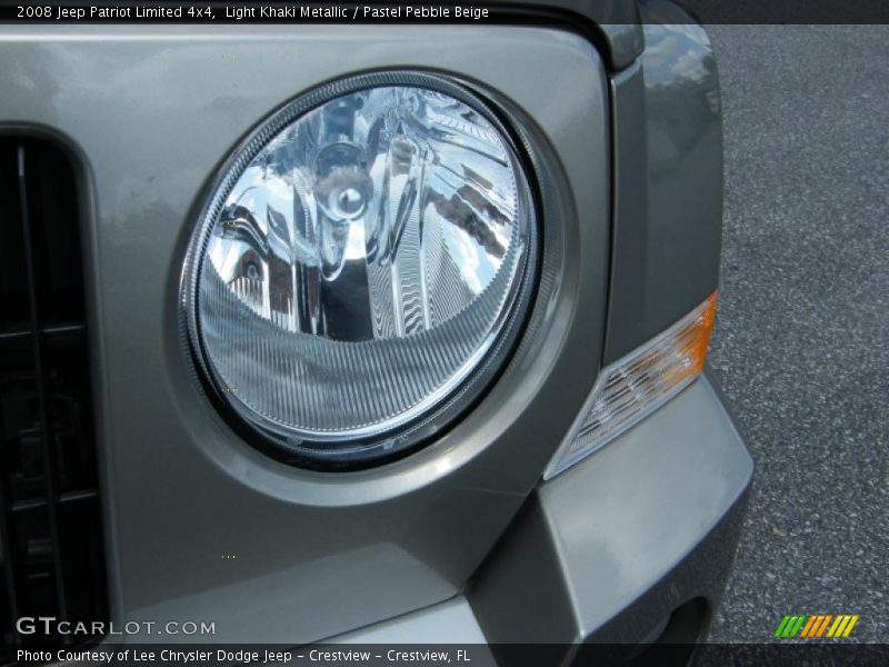 Light Khaki Metallic / Pastel Pebble Beige 2008 Jeep Patriot Limited 4x4