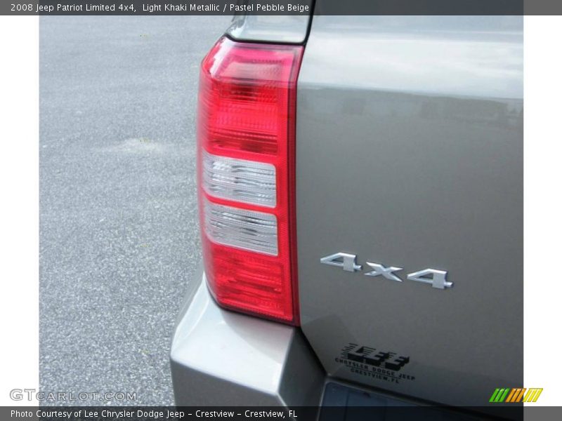 Light Khaki Metallic / Pastel Pebble Beige 2008 Jeep Patriot Limited 4x4