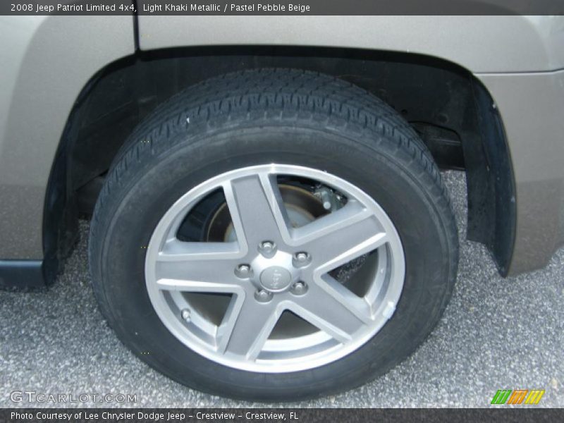Light Khaki Metallic / Pastel Pebble Beige 2008 Jeep Patriot Limited 4x4