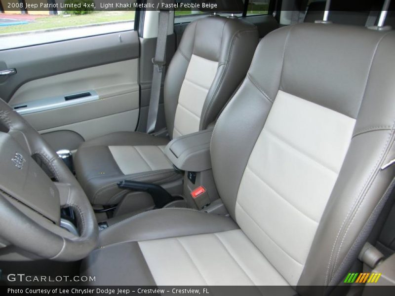 Light Khaki Metallic / Pastel Pebble Beige 2008 Jeep Patriot Limited 4x4
