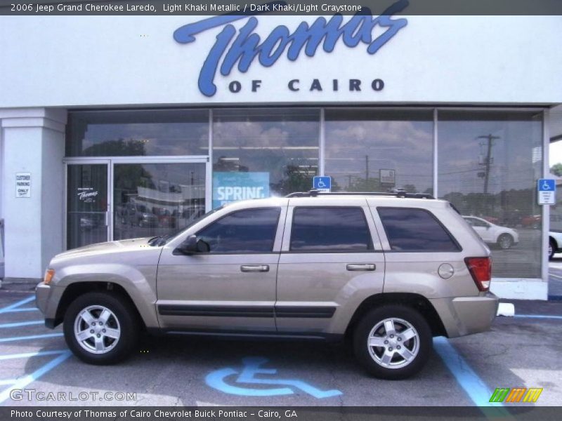 Light Khaki Metallic / Dark Khaki/Light Graystone 2006 Jeep Grand Cherokee Laredo