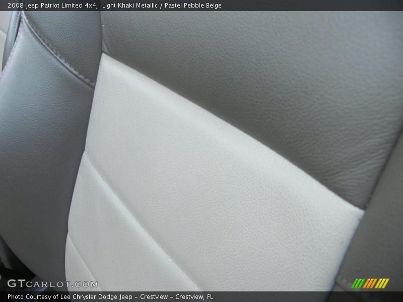 Light Khaki Metallic / Pastel Pebble Beige 2008 Jeep Patriot Limited 4x4