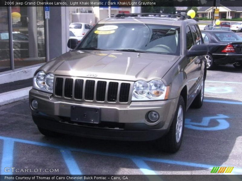 Light Khaki Metallic / Dark Khaki/Light Graystone 2006 Jeep Grand Cherokee Laredo