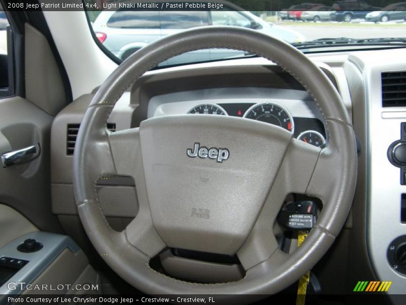 Light Khaki Metallic / Pastel Pebble Beige 2008 Jeep Patriot Limited 4x4