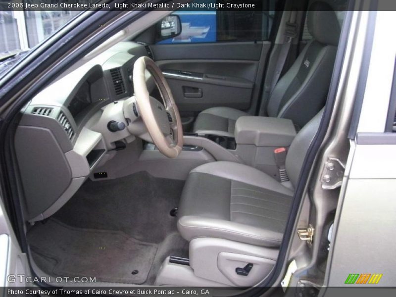 Light Khaki Metallic / Dark Khaki/Light Graystone 2006 Jeep Grand Cherokee Laredo