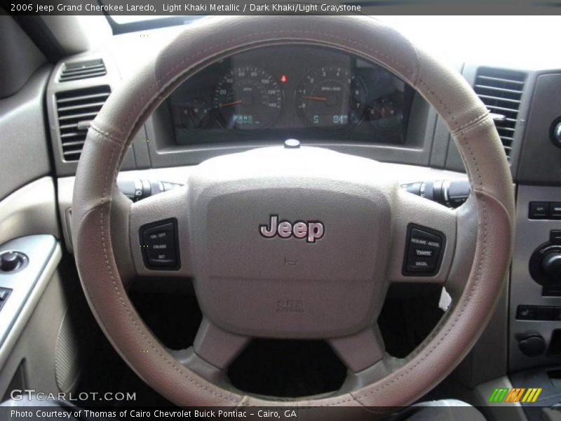 Light Khaki Metallic / Dark Khaki/Light Graystone 2006 Jeep Grand Cherokee Laredo