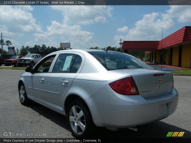 Silver Ice Metallic / Gray 2010 Chevrolet Cobalt LT Sedan