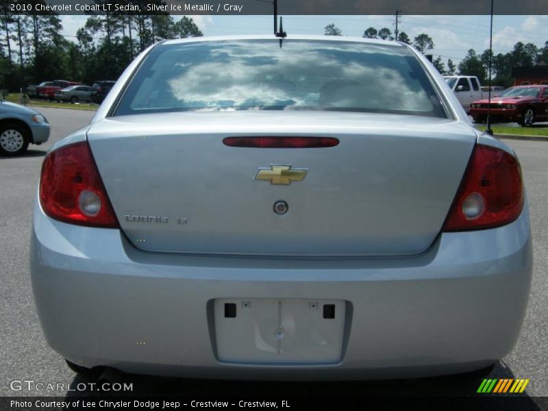 Silver Ice Metallic / Gray 2010 Chevrolet Cobalt LT Sedan