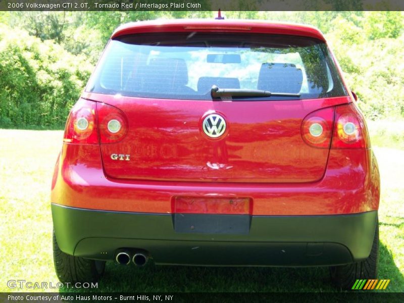 Tornado Red / Interlagos Plaid Cloth 2006 Volkswagen GTI 2.0T