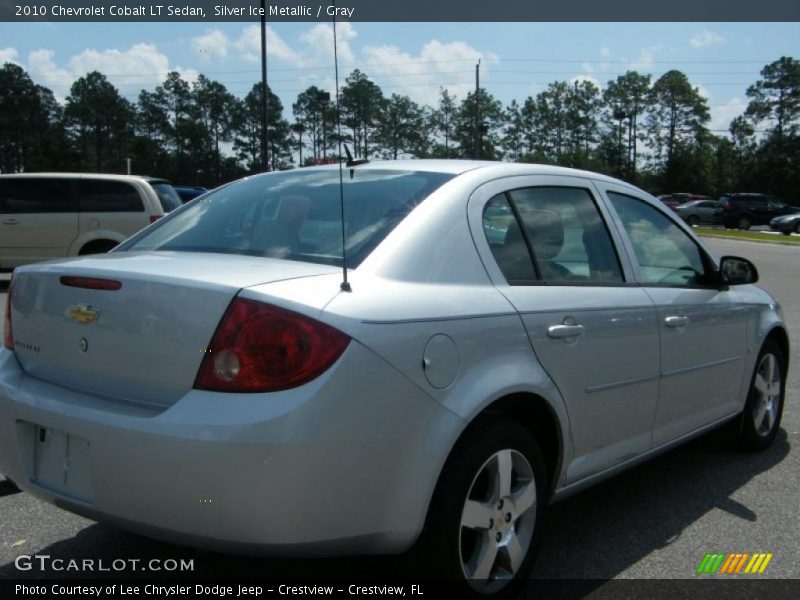 Silver Ice Metallic / Gray 2010 Chevrolet Cobalt LT Sedan