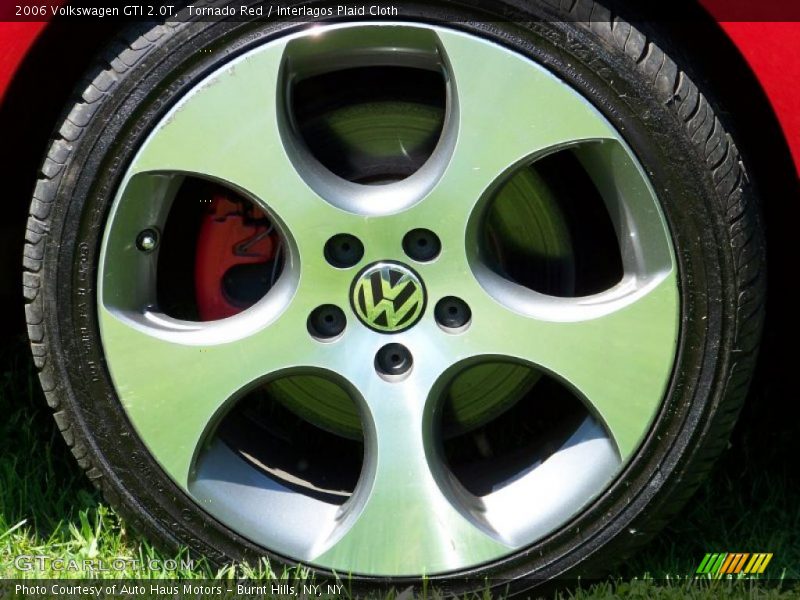 Tornado Red / Interlagos Plaid Cloth 2006 Volkswagen GTI 2.0T
