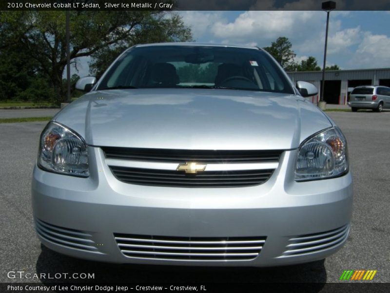 Silver Ice Metallic / Gray 2010 Chevrolet Cobalt LT Sedan