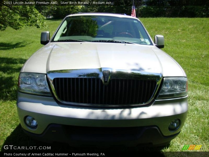 Silver Birch Metallic / Medium Ash 2003 Lincoln Aviator Premium AWD