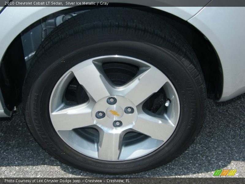Silver Ice Metallic / Gray 2010 Chevrolet Cobalt LT Sedan