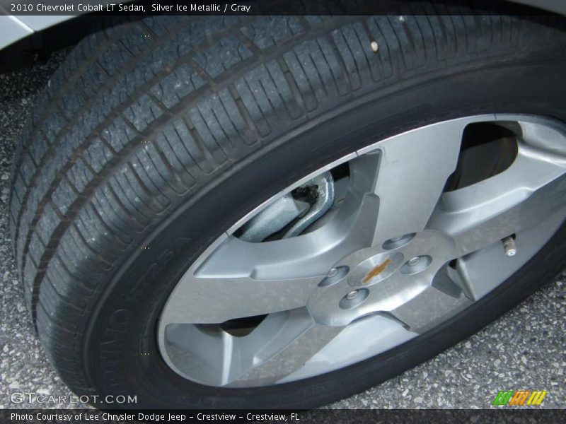 Silver Ice Metallic / Gray 2010 Chevrolet Cobalt LT Sedan
