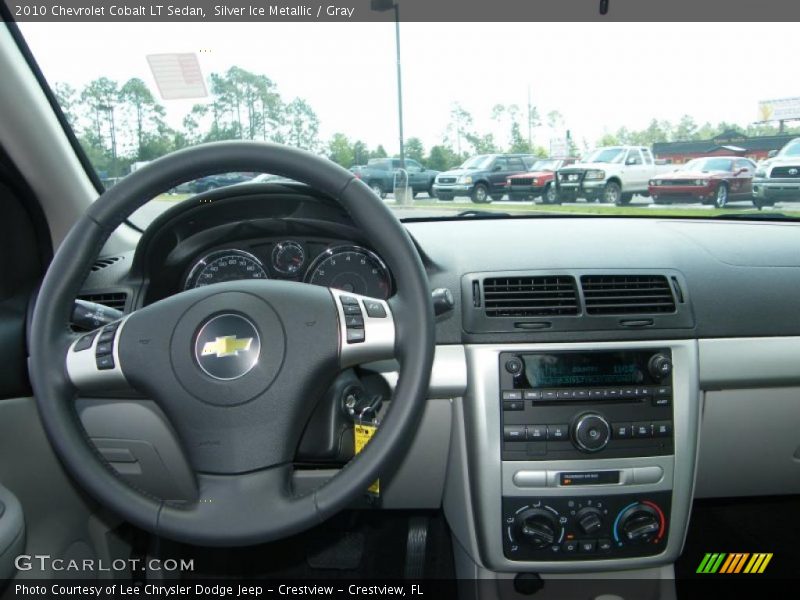 Silver Ice Metallic / Gray 2010 Chevrolet Cobalt LT Sedan