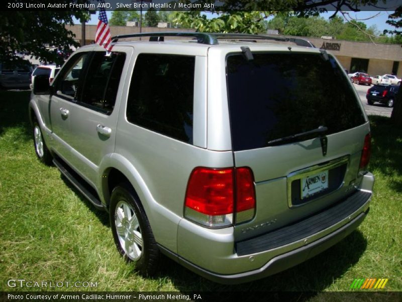 Silver Birch Metallic / Medium Ash 2003 Lincoln Aviator Premium AWD