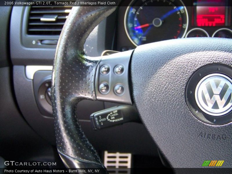 Tornado Red / Interlagos Plaid Cloth 2006 Volkswagen GTI 2.0T