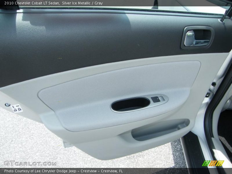 Silver Ice Metallic / Gray 2010 Chevrolet Cobalt LT Sedan