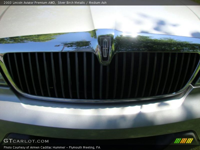 Silver Birch Metallic / Medium Ash 2003 Lincoln Aviator Premium AWD