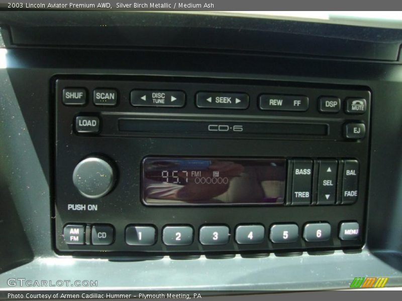 Silver Birch Metallic / Medium Ash 2003 Lincoln Aviator Premium AWD