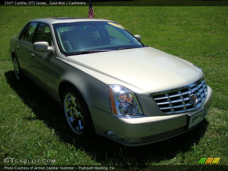 Gold Mist / Cashmere 2007 Cadillac DTS Sedan