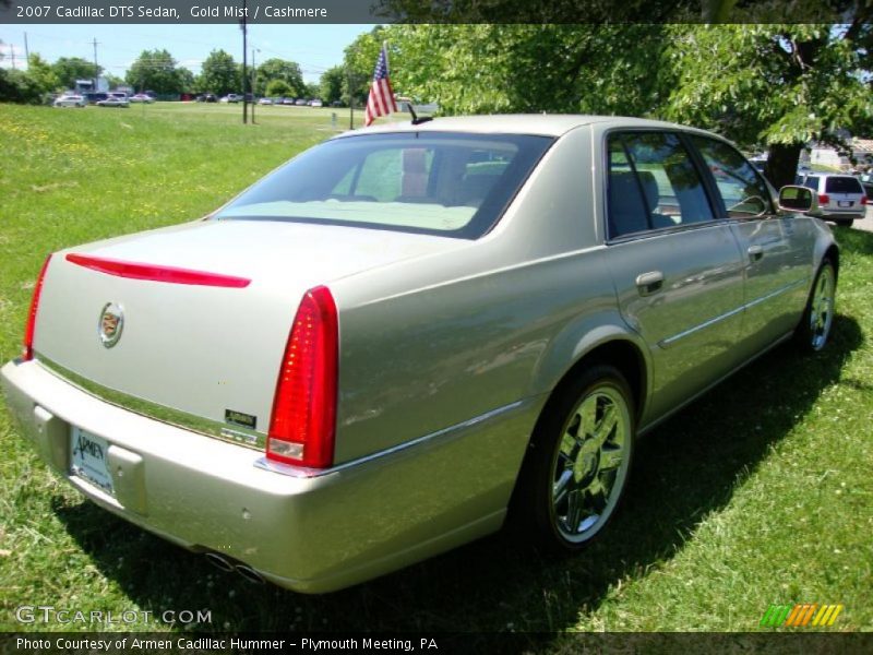 Gold Mist / Cashmere 2007 Cadillac DTS Sedan