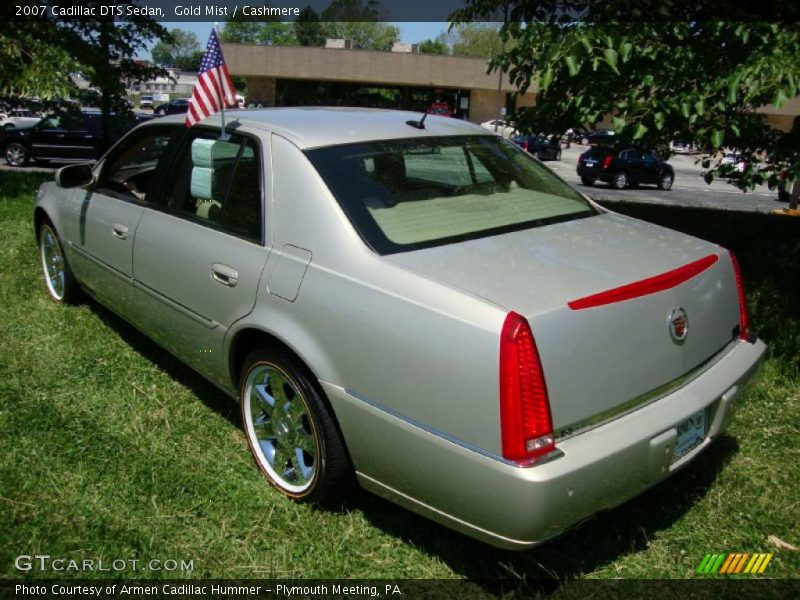 Gold Mist / Cashmere 2007 Cadillac DTS Sedan