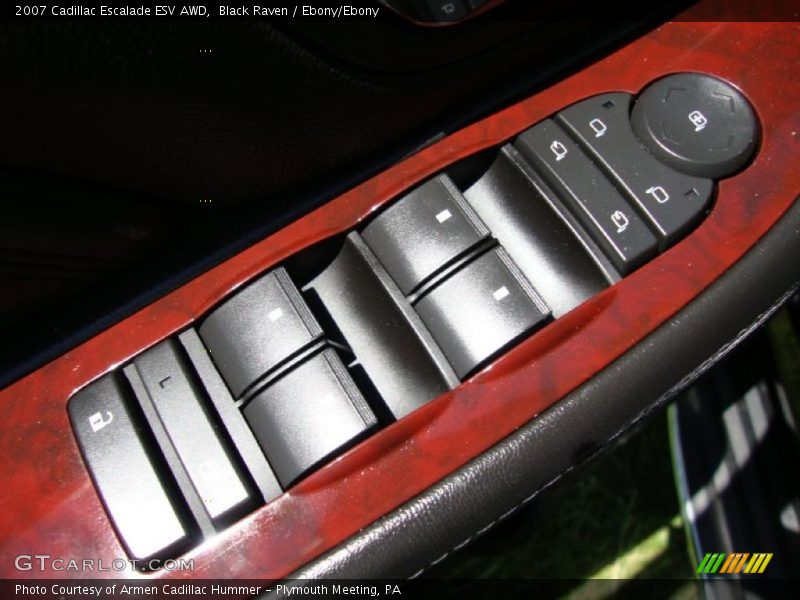 Black Raven / Ebony/Ebony 2007 Cadillac Escalade ESV AWD