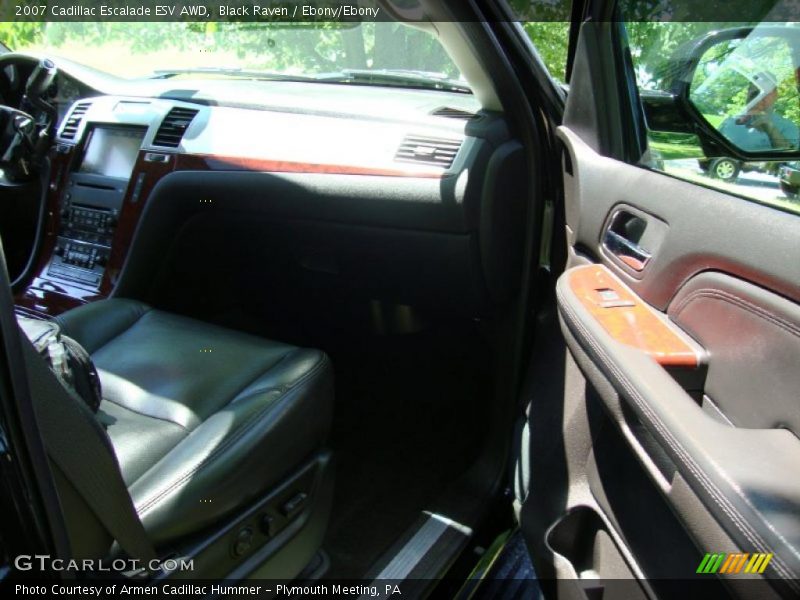 Black Raven / Ebony/Ebony 2007 Cadillac Escalade ESV AWD