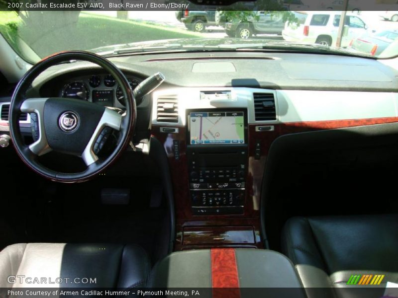 Black Raven / Ebony/Ebony 2007 Cadillac Escalade ESV AWD