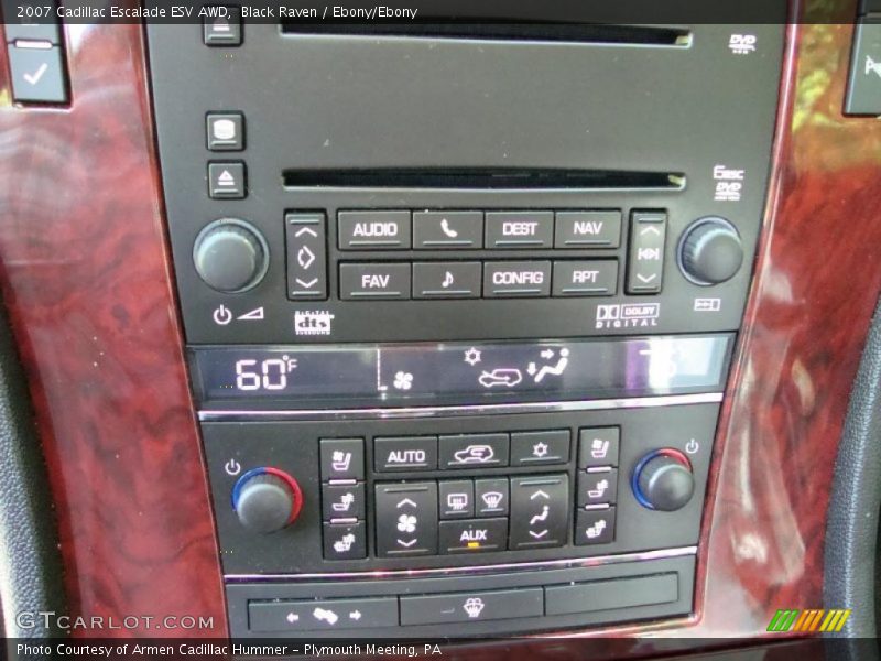 Black Raven / Ebony/Ebony 2007 Cadillac Escalade ESV AWD