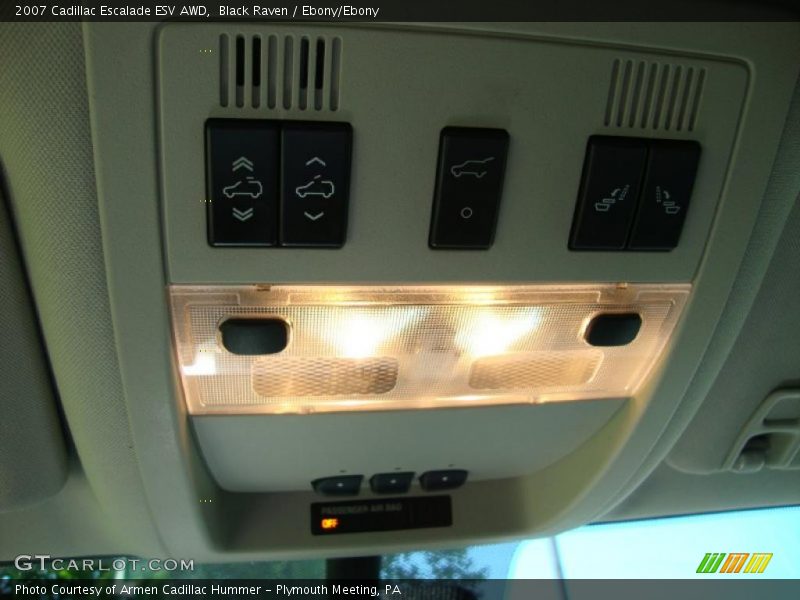 Black Raven / Ebony/Ebony 2007 Cadillac Escalade ESV AWD
