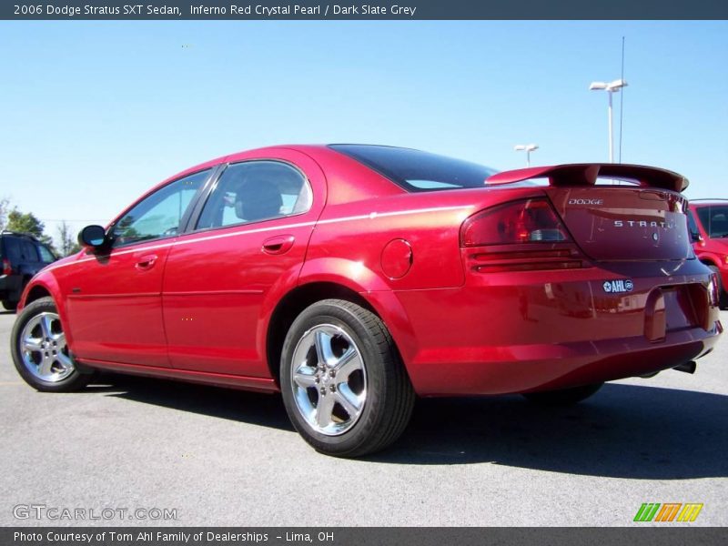 Inferno Red Crystal Pearl / Dark Slate Grey 2006 Dodge Stratus SXT Sedan
