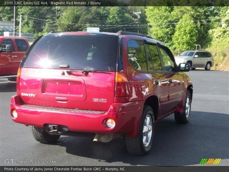 Magnetic Red Metallic / Ebony 2005 GMC Envoy SLE 4x4