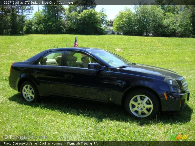 Blue Chip / Cashmere 2007 Cadillac CTS Sedan