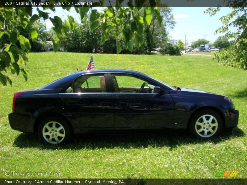 Blue Chip / Cashmere 2007 Cadillac CTS Sedan