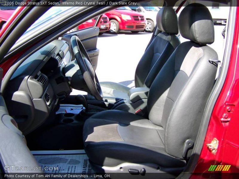 Inferno Red Crystal Pearl / Dark Slate Grey 2006 Dodge Stratus SXT Sedan