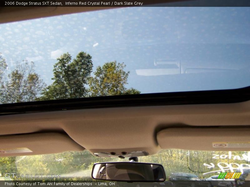 Inferno Red Crystal Pearl / Dark Slate Grey 2006 Dodge Stratus SXT Sedan