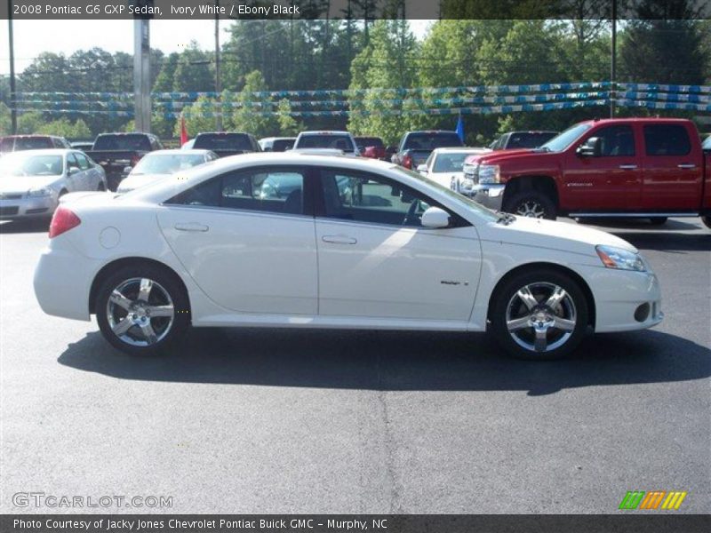 Ivory White / Ebony Black 2008 Pontiac G6 GXP Sedan