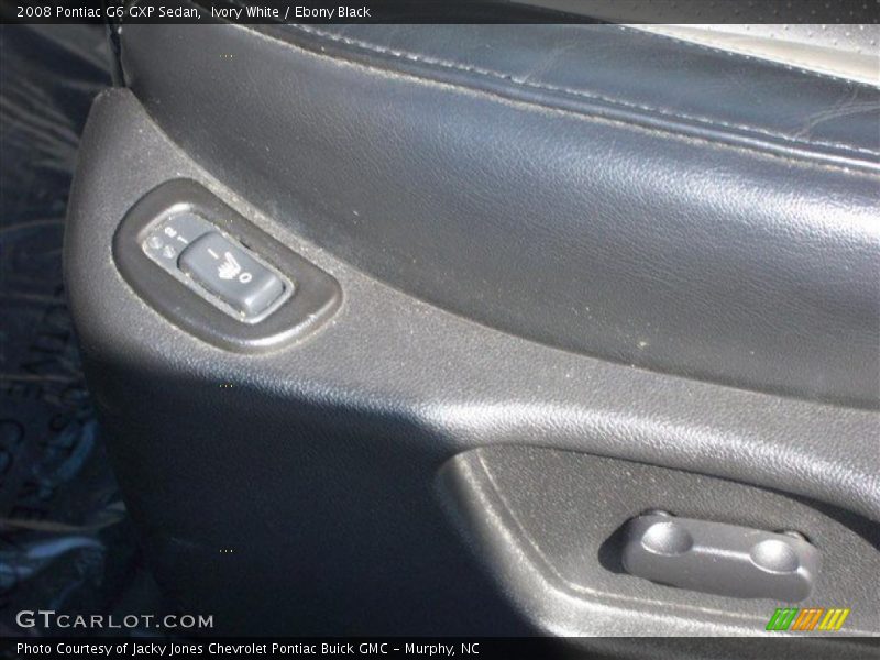 Ivory White / Ebony Black 2008 Pontiac G6 GXP Sedan