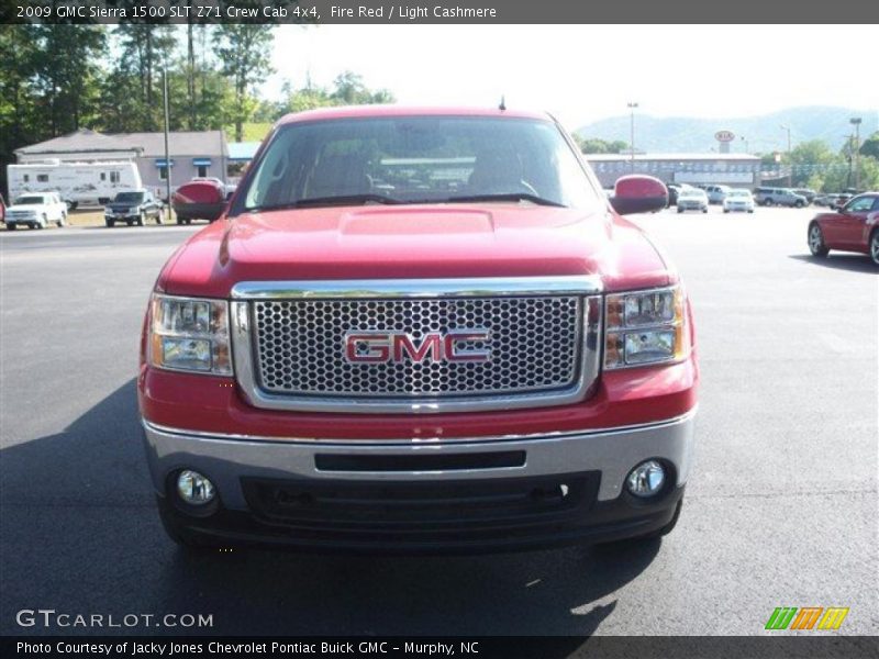 Fire Red / Light Cashmere 2009 GMC Sierra 1500 SLT Z71 Crew Cab 4x4